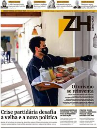 Capa do jornal Zero Hora 11/07/2020