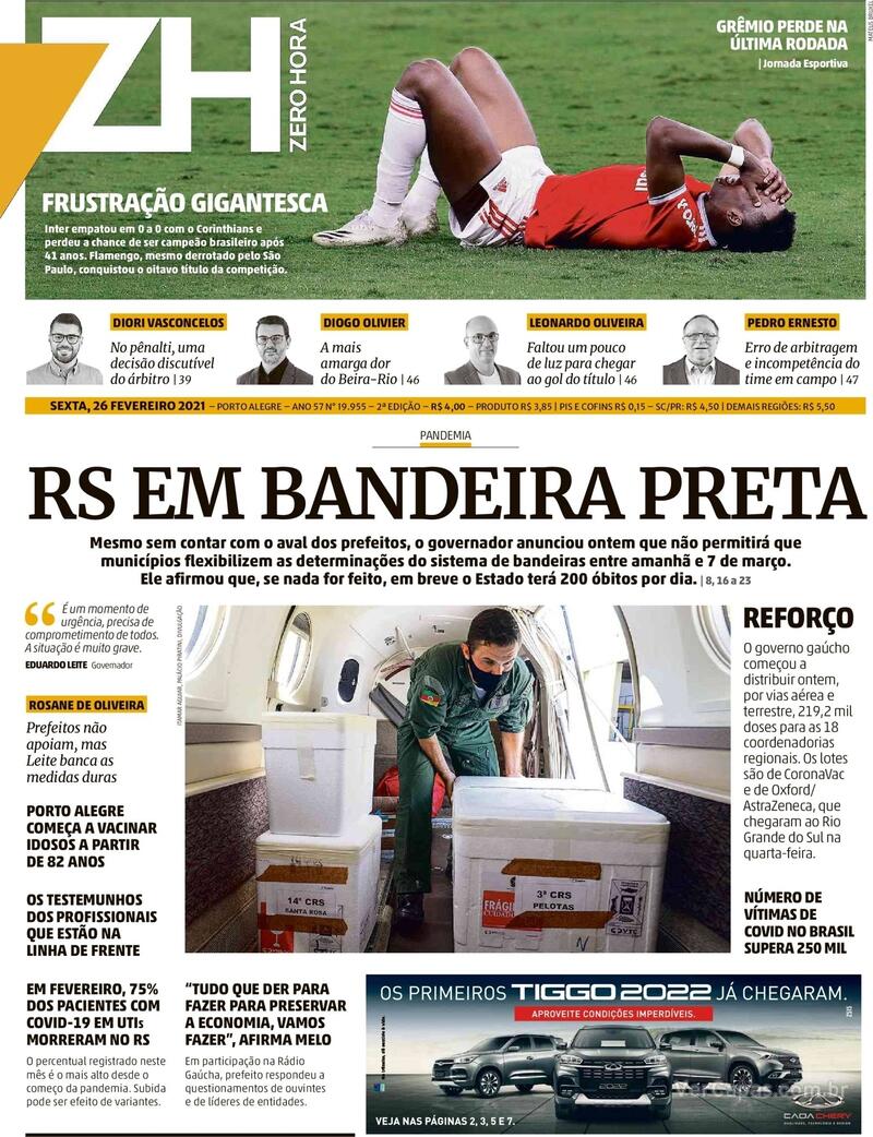 Nostrali é destaque no Jornal Zero Hora