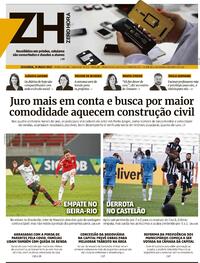 Capa do jornal Zero Hora 01/06/2021
