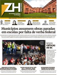 Capa do jornal Zero Hora 02/05/2023