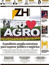 Capa do jornal Zero Hora 04/03/2023