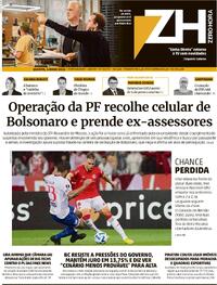 Capa do jornal Zero Hora 04/05/2023