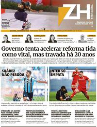 Capa do jornal Zero Hora 06/02/2023