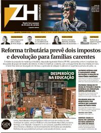 Capa do jornal Zero Hora 07/06/2023