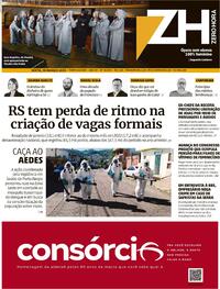 Capa do jornal Zero Hora 10/03/2023