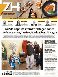 Capa do jornal Zero Hora 12/05/2023