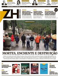 Capa do jornal Zero Hora 17/06/2023