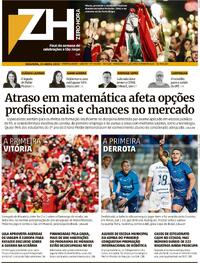 Capa do jornal Zero Hora 24/04/2023