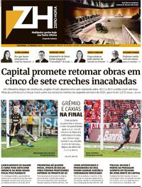 Capa do jornal Zero Hora 27/03/2023