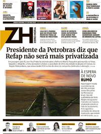 Capa do jornal Zero Hora 27/05/2023