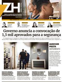 Capa do jornal Zero Hora 28/03/2023