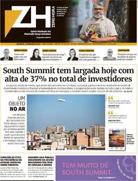 Capa do jornal Zero Hora 29/03/2023