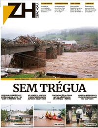 Capa do jornal Zero Hora 02/05/2024