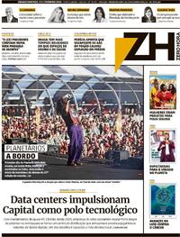 Capa do jornal Zero Hora 03/02/2024
