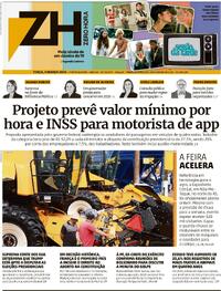 Capa do jornal Zero Hora 05/03/2024