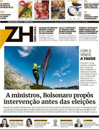 Capa do jornal Zero Hora 10/02/2024