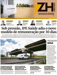 Capa do jornal Zero Hora 28/02/2024