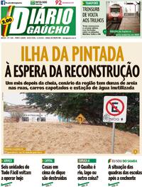Capa do jornal Zero Hora 31/05/2024