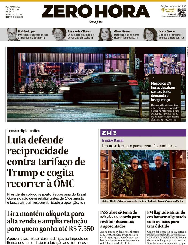 Jornal Zero Hora Jornal Zero Hora