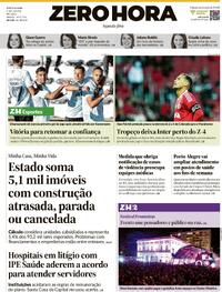 Capa do jornal Zero Hora 02/06/2025