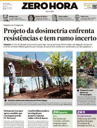 Capa do jornal Zero Hora 17/12/2025
