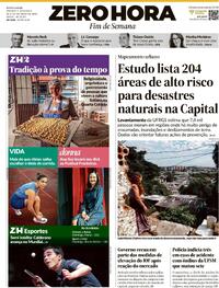 Capa do jornal Zero Hora 24/05/2025