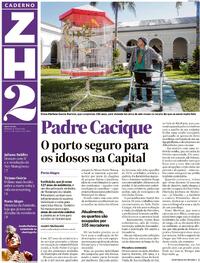 Capa do jornal Zero Hora 26/07/2025