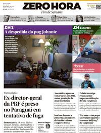 Capa do jornal Zero Hora 27/12/2025