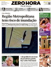 Capa do jornal Zero Hora 28/06/2025