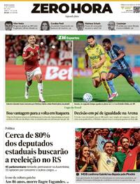 Capa Jornal Zero Hora