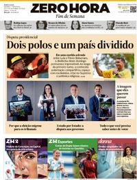 Capa Jornal Zero Hora