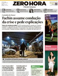 Capa Zero Hora 05/09/2026