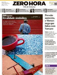 Capa do jornal Zero Hora 07/03/2026