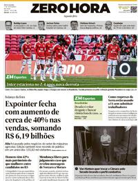 Capa Jornal Zero Hora