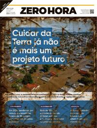 Capa Zero Hora 08/06/2026