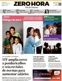 Capa Zero Hora 09/05/2026