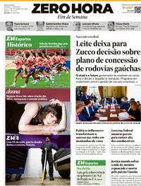Capa Jornal Zero Hora