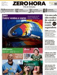 Capa do jornal Zero Hora 17/01/2026