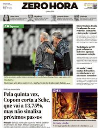 Capa Jornal Zero Hora