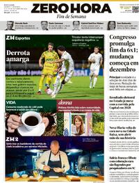 Capa Jornal Zero Hora