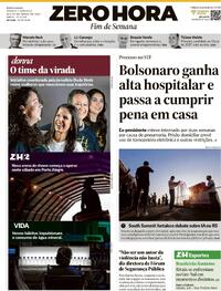 Capa do jornal Zero Hora 28/03/2026