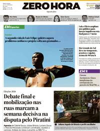 Capa Jornal Zero Hora