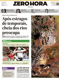 Capa Jornal Zero Hora