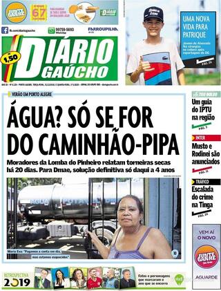 Capa Diário Gaúcho