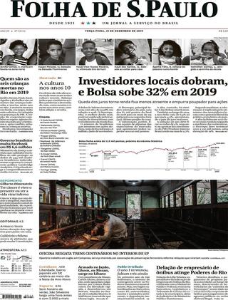Capa Folha de S.Paulo