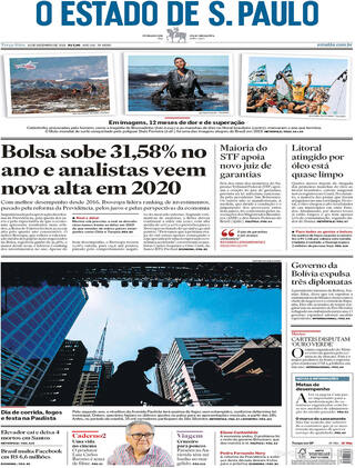 Capa O Estado de Sao Paulo