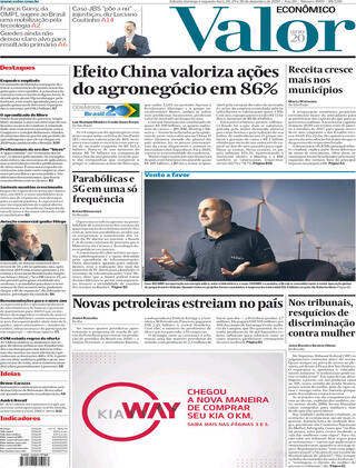 Capa Valor Econômico