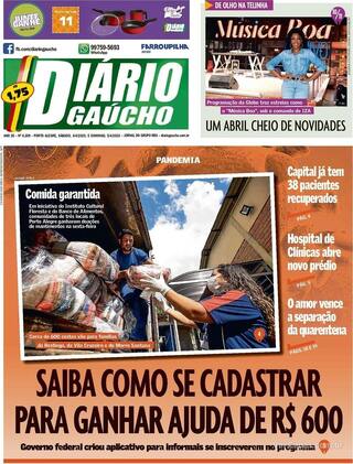 Capa Diário Gaúcho
