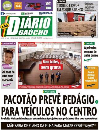 Capa Diário Gaúcho