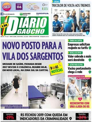 Capa Diário Gaúcho